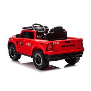Camioneta <span class=keywords><strong>de</strong></span> Rescate <span class=keywords><strong>de</strong></span> Incendios RAM 1500 RHO con Licencia Oficial, Auto Eléctrico <span class=keywords><strong>de</strong></span> 12V para Niños, Juguete Eléctrico para Conducir - Product Image 4