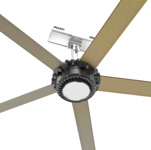 Ventilateur de plafond industriel à faible bruit de 220V Wholehouse Offre Spéciale 13FT avec moteur à grand volume d'air pour le refroidissement - Product Image 5