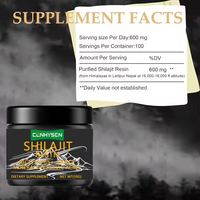Meilleure vente de résine Shilajit Complément alimentaire pur de l'Himalaya Résine de Shilajit naturelle avec des oligo-éléments d'acide fulvique