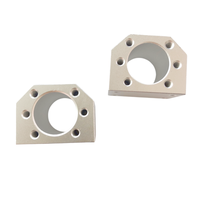 Support d'écrou à billes robuste avec roulement |   Support de montage industriel en alliage d'aluminium DSG16H