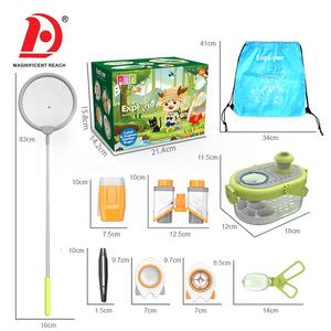 HUADA กล่องสังเกตการณ์แมลงลำต้นสำหรับเด็ก,ชุดกล้องจุลทรรศน์วิทยาศาสตร์เพื่อการศึกษาสำหรับตั้งแคมป์กิจกรรมกลางแจ้งสำรวจของเล่น - Product Image 6