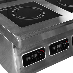 Cuisinière à induction plate haute performance 5000W, à haute efficacité, en acier inoxydable, pour la préparation de soupes, économe en énergie, pour restaurants et hôtels - Product Image 6