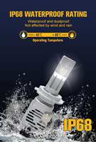 Bombillas LED GOODZOOM H4 H7 Hb Hb4 para Faros Delanteros, Plug and Play, 9-30V, Luces Canbus para Auto, 2500Lm, Resistentes al Agua