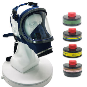 Matériau élégant Peel Off Résistance Steampunk Diver Shield High Filtered Full Face <span class=keywords><strong>Airsoft</strong></span> Gas Maschera - Product Image 2