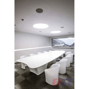 Mesa <span class=keywords><strong>de</strong></span> reuniones minimalista <span class=keywords><strong>de</strong></span> <span class=keywords><strong>piedra</strong></span> <span class=keywords><strong>artificial</strong></span>, muebles <span class=keywords><strong>de</strong></span> oficina populares <span class=keywords><strong>de</strong></span> alta calidad - Product Image 4