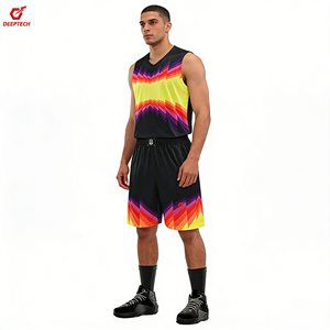 Conjunto de Camiseta de Baloncesto Profesional de Alta Calidad para Hombre, Nombre y Número de Equipo Personalizados, Venta al por Mayor Directa de Fábrica, Envío Directo - Product Image 3
