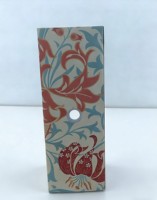 Boîte de rangement en papier à motif floral imprimé sur mesure |   Organisateur de bureau décoratif et boîte d'emballage cadeau