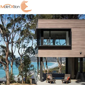 Timber look Aluminium Exterior Cladding Architectural Cladding wall panel