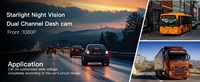 Firecore HN-8901 Nueva Cámara para Coche al por Mayor, Grabadora de Video WiFi 1080p con Visión Nocturna DVR Android para Vehículos