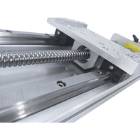 LYKRS155S Vis à billes, Guide linéaire 16, Moteur pas à pas, Scie à table coulissante automatique, Glissière à queue de pie CNC chinoise, Aluminium 6061 lisse