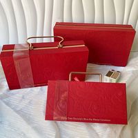 Boîte cadeau de demoiselle d'honneur pétale de rose Emballage explosif pour la Saint-Valentin Coffrets cadeaux de luxe légers de qualité supérieure 3d créatifs