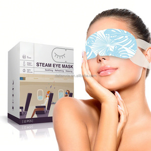 Zalie Care 12 pièces masque pour les yeux chaud à la vapeur douce auto-chauffante soulage la fatigue oculaire cernes et gonflement pour le <span class=keywords><strong>syndrome</strong></span> des yeux secs - Product Image 4