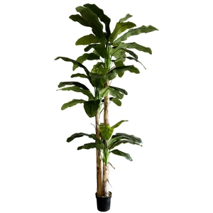 Árbol de Plátano <span class=keywords><strong>Artificial</strong></span> LUYI de 360 cm de Altura, Plantas Artificiales Grandes para Interiores, Plantas Artificiales en Maceta para Decoración de Interiores de Centros Comerciales y Hoteles - Product Image 1