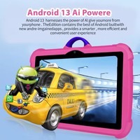 Nouveau modèle de dessin animé enfants tablette 7 pouces Quad Core 4GB RAM 64GB ROM Android apprentissage jeux éducatifs tablettes cadeaux pour enfants
