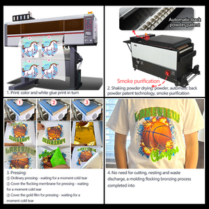 Impresora Profesional Personalizable Digital DTF <span class=keywords><strong>Transferencia</strong></span> Sublimación 3 I1600 para Camisetas y Máquina de Estampado por Calor para Ropa - Product Image 3