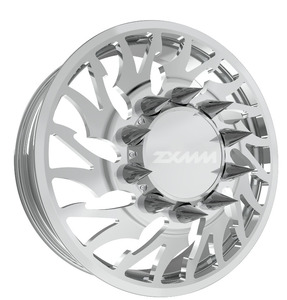 Tùy chỉnh sang trọng đánh bóng Chrome Máy kết thúc giả mạo dually bánh xe cho RAM Ford 8x200 8x165.1 8x170 10x225 22 24 26 28 30 inch rim - Product Image 3