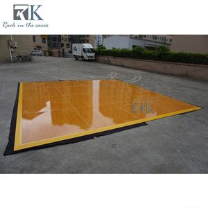 Aluminum Edge with Wooden <b>Platform</b> Dance Floor Outdoor Events Supply - Product Image 3