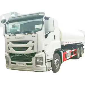 5000l Roestvrijstalen Vloeibare Drinkwater Levering Vrachtwagen Verse Melk Transport Tankwagen Verkoop