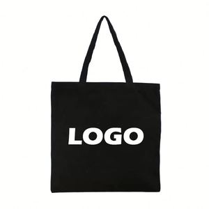 Cotton <b>Canvas</b> Reusable Grocery Shopping Blank Tote Bag with Handles for Crafts DIY, Gift, Advertising Promotion Activity - Product Image 1