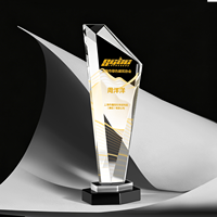 Trophée en cristal personnalisé sur mesure, créatif, pour la reconnaissance des employés exceptionnels, récompenses commémoratives de championnat