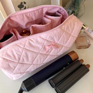 Bolsa Organizadora Acolchada de Algodón para Herramientas de Peinado Dyson <span class=keywords><strong>Airwrap</strong></span>/Airstrait, Estuche de Viaje Floral, Regalo para el Día de la Madre - Product Image 2