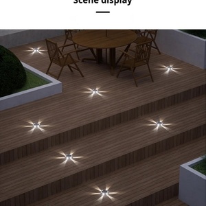 Luz Solar para Jardín IP65, Luz LED de Suelo con Doble Temperatura de Color, Sensor de Luz para Exteriores, Patio, Jardín, Balcón, Escaleras, Material ABS - Product Image 4