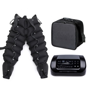 8-chamber Intermittent Pneumatic <b>Compression</b> Device Sports Recovery Boots for Full Legs Hip Muscles Relaxation and Circulation I - Product Image 3