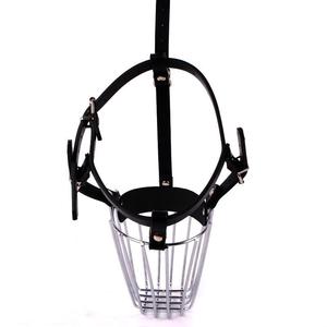 사용자 정의 크기 독일 셰퍼드 개 총구 단단한 클래식 스타일 리본 장식 훈련을위한 강철 충격 방지 및 녹 무료 - Product Image 2