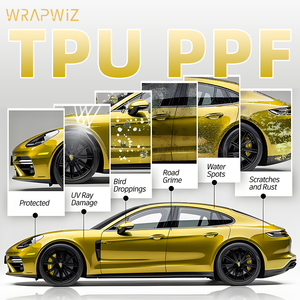 Wrapwiz <span class=keywords><strong>Meilleur</strong></span> choix <span class=keywords><strong>pour</strong></span> le film <span class=keywords><strong>plastique</strong></span> de pulvérisation protecteur de peinture de <span class=keywords><strong>voiture</strong></span> utilisé <span class=keywords><strong>pour</strong></span> la protection de surface - Product Image 5
