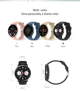 สมาร์ทวอทช์ ZL02PRO รุ่นปี <span class=keywords><strong>2023</strong></span> แฟชั่น รองรับการโทรผ่านบลูทูธ หน้าปัดทรงกลม ใช้แอป Dafit หน้าจอสัมผัสเต็มรูปแบบขนาด 1.39 นิ้ว สายรัดข้อมืออัจฉริยะสำหรับออกกำลังกาย รุ่น ZL02pro - Product Image 6