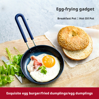 Wajan Keramik Mini Anti Lengket untuk Telur Goreng Sempurna, Wajan Kecil dengan Distribusi Panas Merata untuk Memasak Sarapan