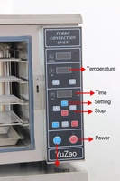 Four à pain électrique multifonction professionnel à haute configuration avec contrôle de minuterie numérique Four à pizza neuf