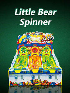 <span class=keywords><strong>Rueda</strong></span> de Premios Little Bear para Supermercados, Máquina Recreativa Operada con Monedas para Juegos de Puntos en Supermercados, Juegos Infantiles Populares - Product Image 6