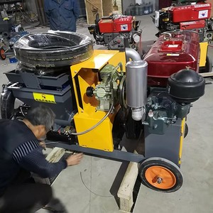 เครื่องพ่น<span class=keywords><strong>ปูน</strong></span>ฉาบอัตโนมัติ KUNTAI 18 แรงม้า ระบบระบายความร้อนด้วยน้ำ ดีเซล  ปืนฉีด<span class=keywords><strong>ปูน</strong></span>ซีเมนต์  ฉาบผนัง  ปริมาณการฉีด 6 ลูกบาศก์เมตรต่อชั่วโมง  ผลิตจากโรงงาน - Product Image 4