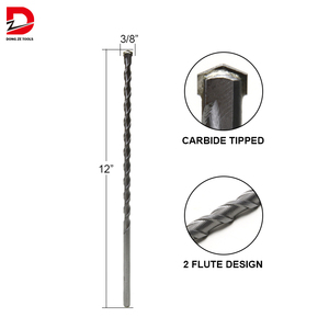 DZ <span class=keywords><strong>3</strong></span>/<span class=keywords><strong>8</strong></span> "x 12" nề khoan <span class=keywords><strong>bit</strong></span> <span class=keywords><strong>3</strong></span>/<span class=keywords><strong>8</strong></span> inch bê tông búa khoan <span class=keywords><strong>bit</strong></span> Carbide nghiêng, cho xi măng, gạch, đá, <span class=keywords><strong>3</strong></span>-căn hộ chân - Product Image 2