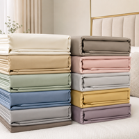 Sabanas De Algodon ensemble De draps De lit léger Super doux et facile à entretenir avec 14 pouces pleine taille