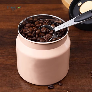 Vente en gros de boîtes de conservation des aliments hermétiques en acier inoxydable rose pour cuisine, thé, sucre, camping, design moderne - Product Image 2