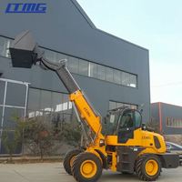 LTMG nouveau ZL15 ZL18 1 tonne 1.5 tonne 1.8 tonne 2 tonnes 3 tonnes 4 tonnes mini chargeur télescopique flèche chargeuse sur pneus avec approbation CE