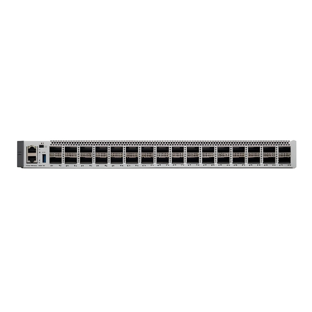 Original New C9500-32C-A  Catalyst 9500  Fully Managed Ethernet Switch 32 Ports 100G Switch Stackable and SNMP Function