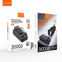 Batterie externe TUGII 50000mAh USB C à charge rapide, chargeur portable avec affichage numérique PD, vente en gros directe usine