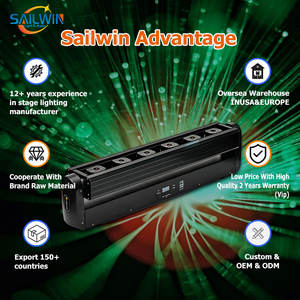Láser de Cabeza Móvil Sailwin de Alta Gama, 6 Ojos, 6X500mW, RGB 3en1 con DMX512, para Bodas, Fiestas, Bares, Efectos de Escenario, Equipo de DJ - Product Image 5