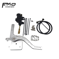 Nouvelle pièce CNC renforcée FMO pour le frein à pied Tuttio Soleil 01, repose-pieds, accessoires de moto, logo laser, en stock