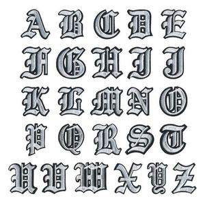 Custom 3D <b>Puff</b> Letter Embroidery Patches Iron on Twill Fabric Embroidered Appliques Sewing Hat Clothing Custom Patches - Product Image 1