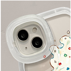 Funda Protectora para Teléfono Móvil con Diseño de Falda de Niña, Borde Ondulado Invisible, Doble Soporte, TPU, para <span class=keywords><strong>iPhone</strong></span> 11 <span class=keywords><strong>12</strong></span> 13 14 15 16 17 Pro Max - Product Image 6