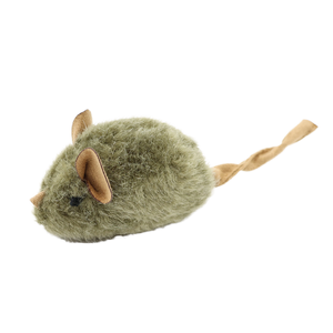 Eco-friendly Engraçado Faux Fur <span class=keywords><strong>Mouse</strong></span> <span class=keywords><strong>Cat</strong></span> Toy chase Jogando Recheado Durável Chew <span class=keywords><strong>Scratcher</strong></span> Correndo Brinquedos De Gato - Product Image 1