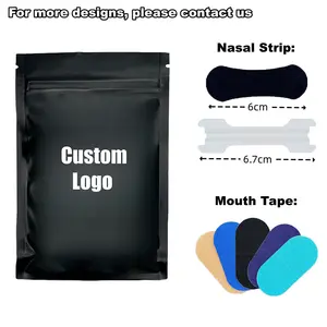 HLK Hypoallergenic Sleeptape Cotton Mouthpiece Breath Anti Snoring Snore Sleep Mouth Strips Patch Tape For Sleeping