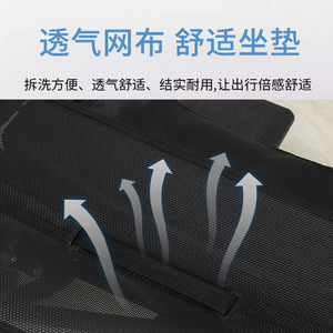 Hiroka Yasu Rollator <b>Walker</b> 906 Black Four Wheel Foldable Mobility Aid For Elderly And <b>Disabled</b> Users - Product Image 5