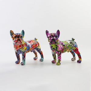 Escultura de Perro para Exteriores, de Fibra de Vidrio y Resina, Impermeable, Ligera, Personalizable en Tamaño y Color, Resistente a la Corrosión, Pintada a Mano - Product Image 4