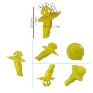 75394-60060 Plastic Fender <b>Clips</b> For Lexus Gx470 Toyota Prado Auto Fastener Replacement Parts Pa66 Material - Product Image 4