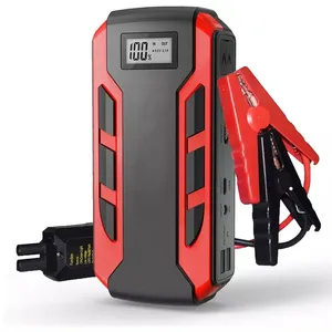 Batterie de démarrage de batterie 2000A 20000mAh avec câbles de démarrage 12V et charge rapide USB portable pour tous les véhicules